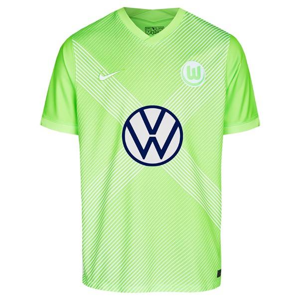 Camiseta Wolfsburgo Replica Primera Ropa 2020/21 Verde